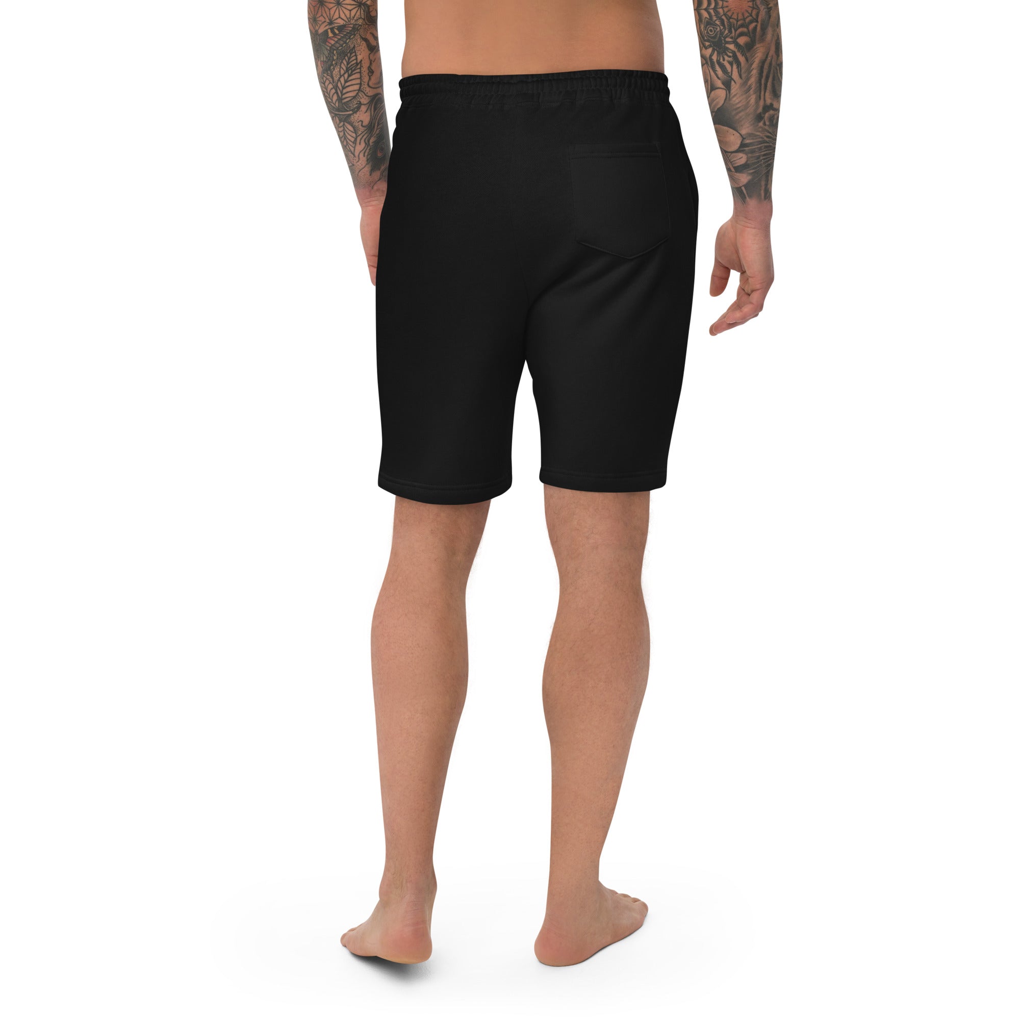 Logo Men's fleece shorts
