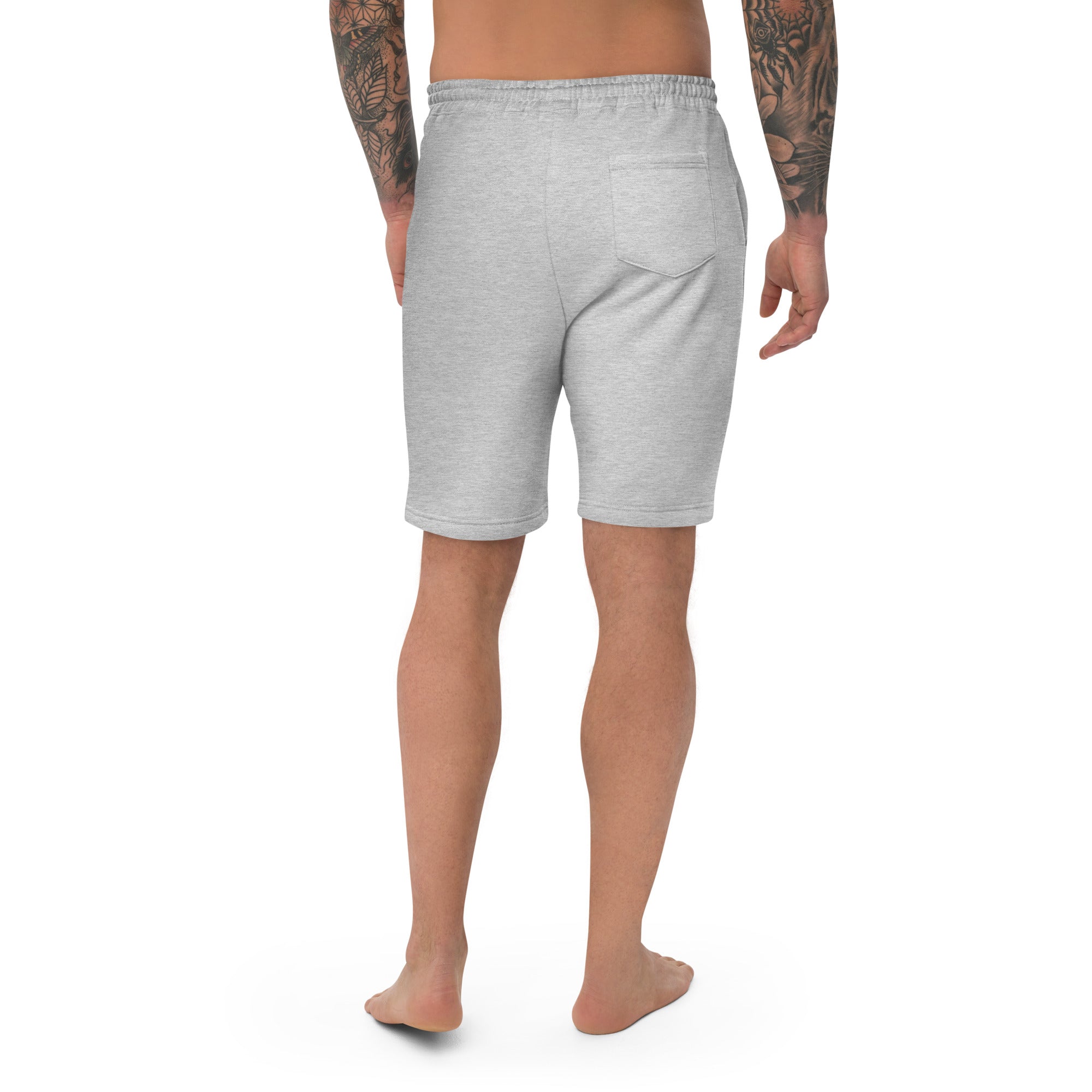 Logo Men's fleece shorts