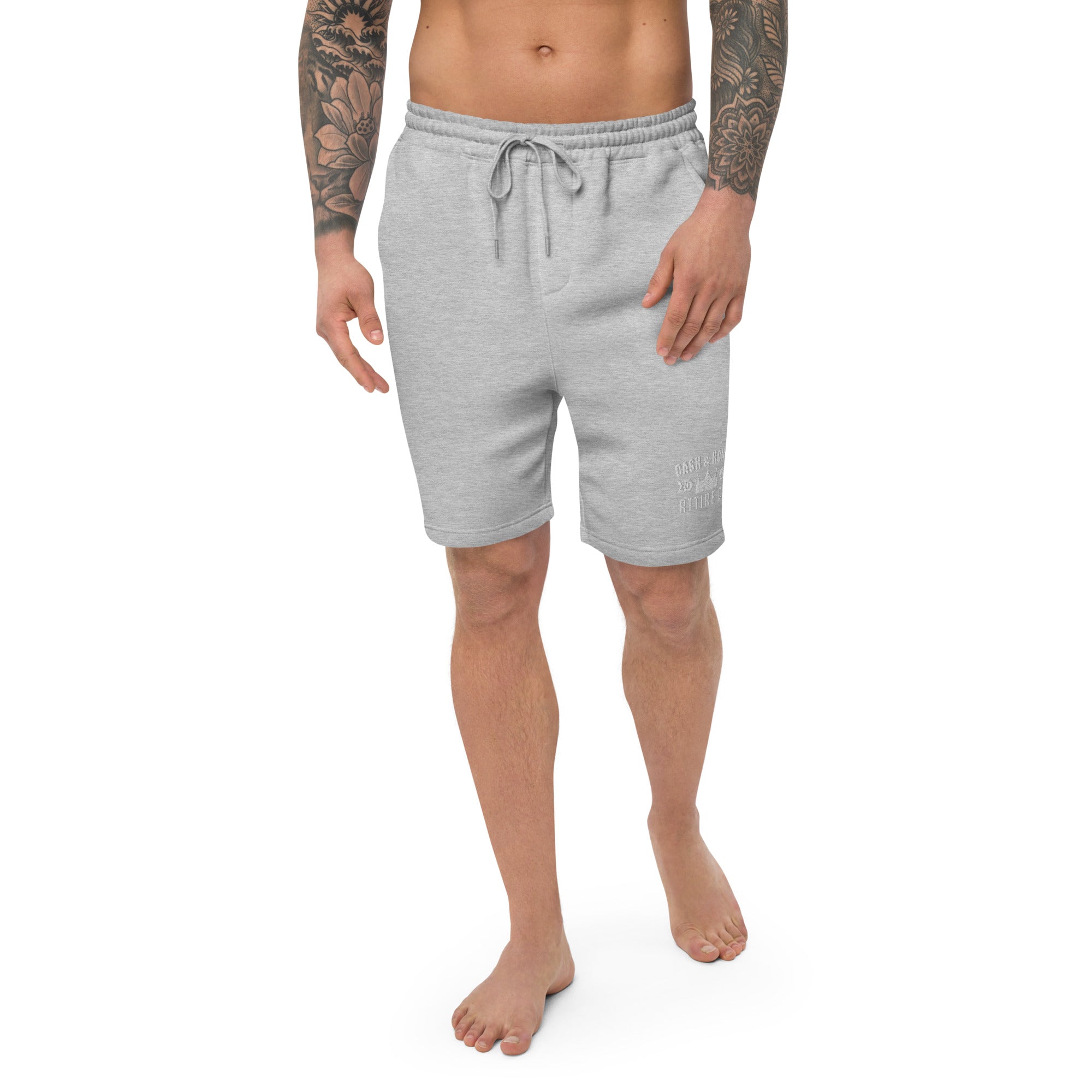Logo Men's fleece shorts