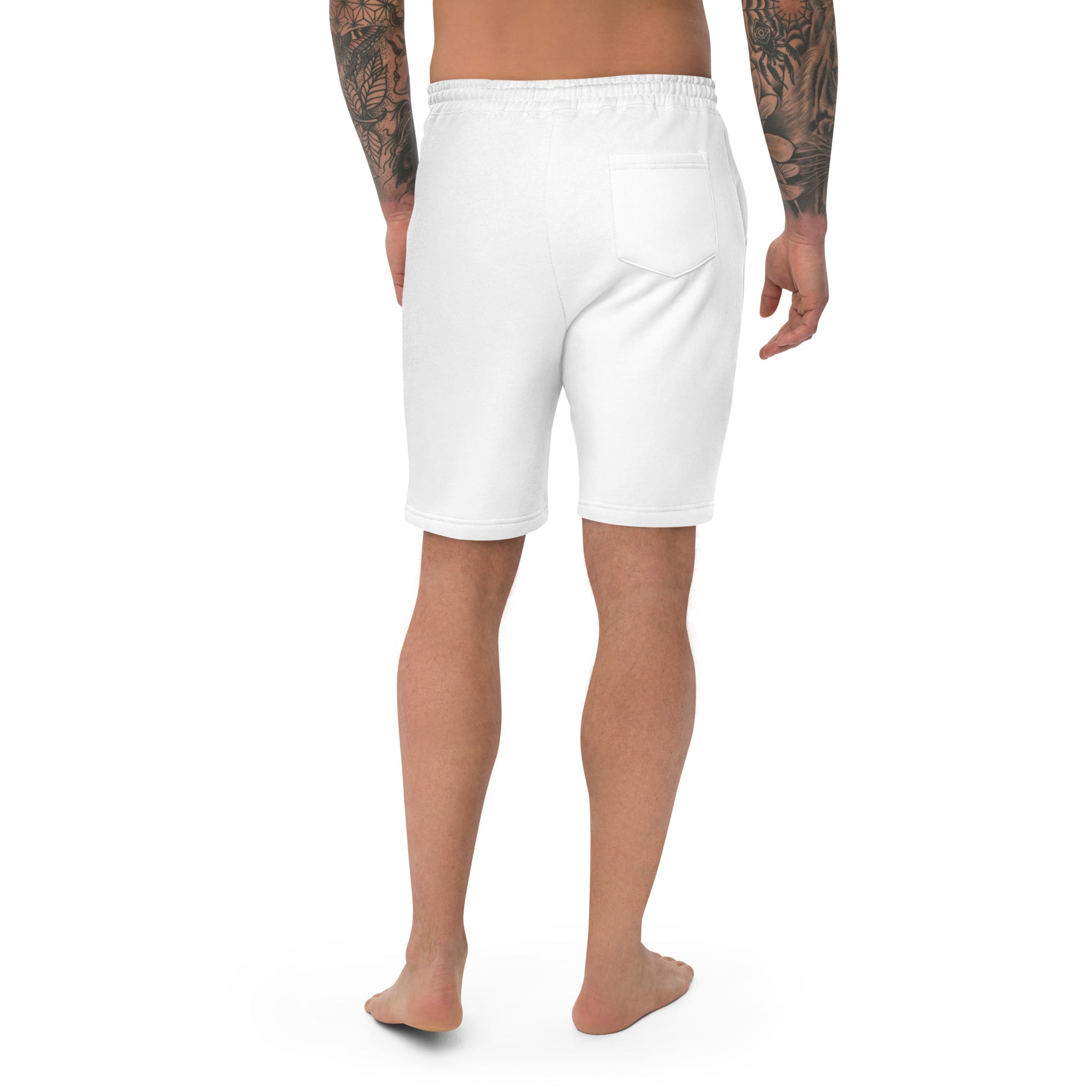 Logo Men's fleece shorts