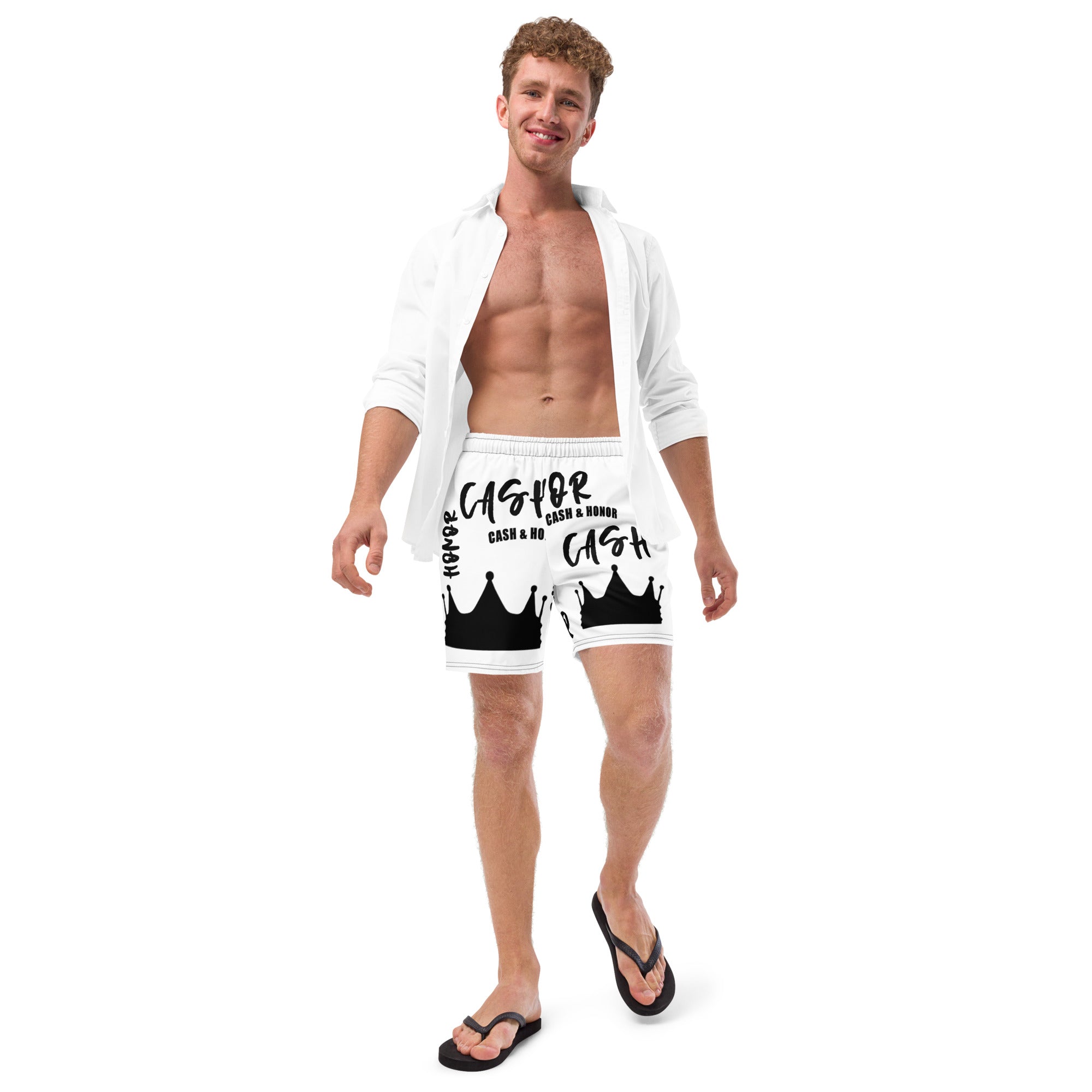 Logo Men's swim trunks