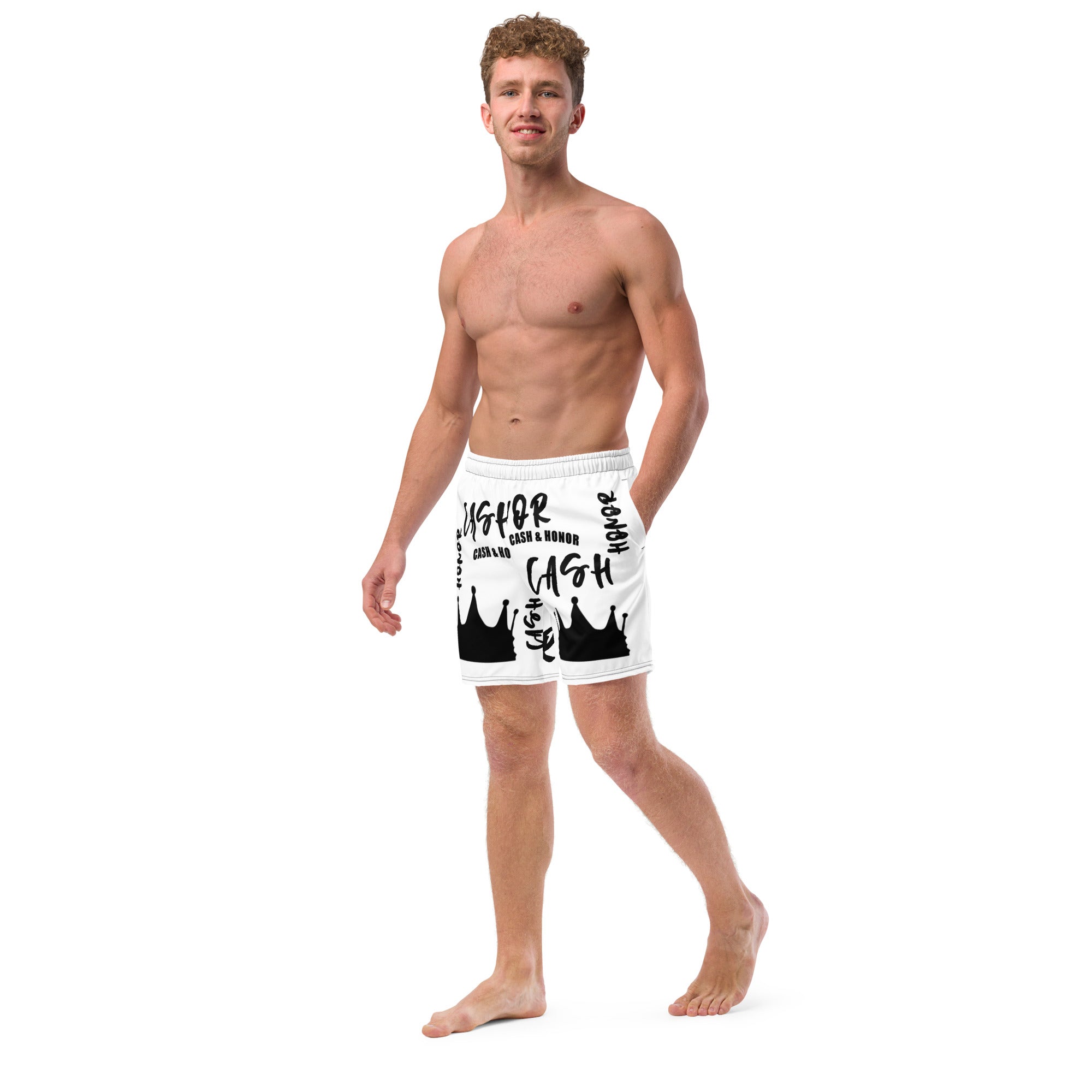 Logo Men's swim trunks