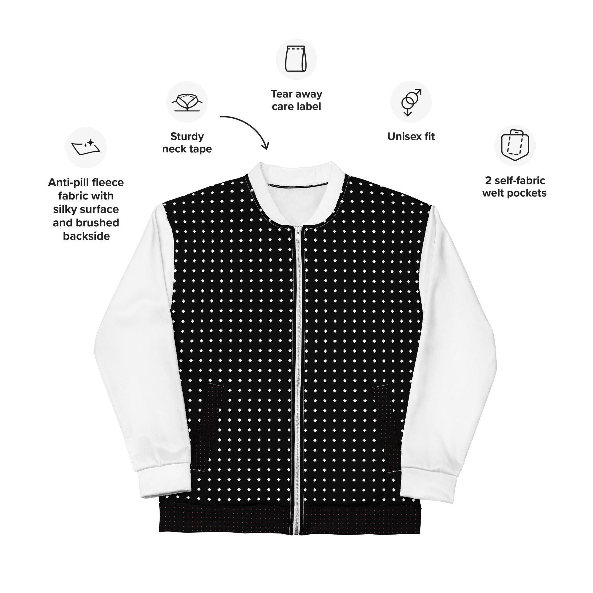 Logo Unisex Bomber Jacket