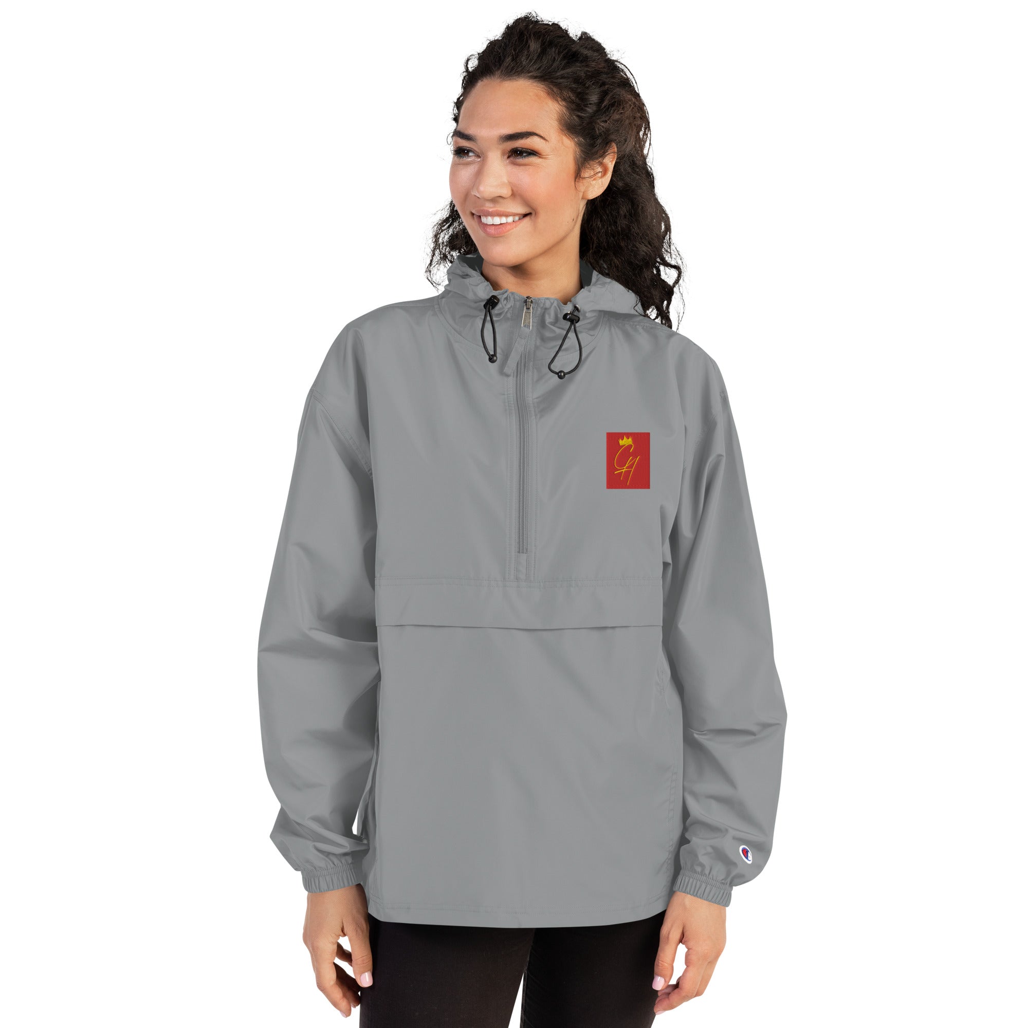CH Crown Embroidered Champion Packable Windbreaker