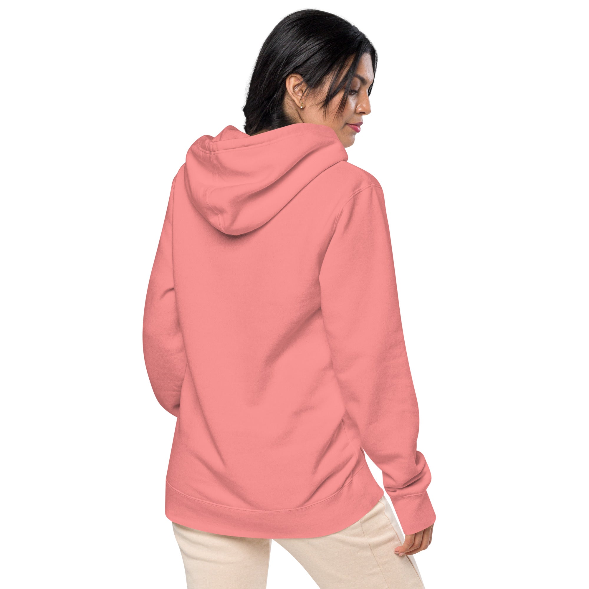 Logo Unisex pigment-dyed hoodie