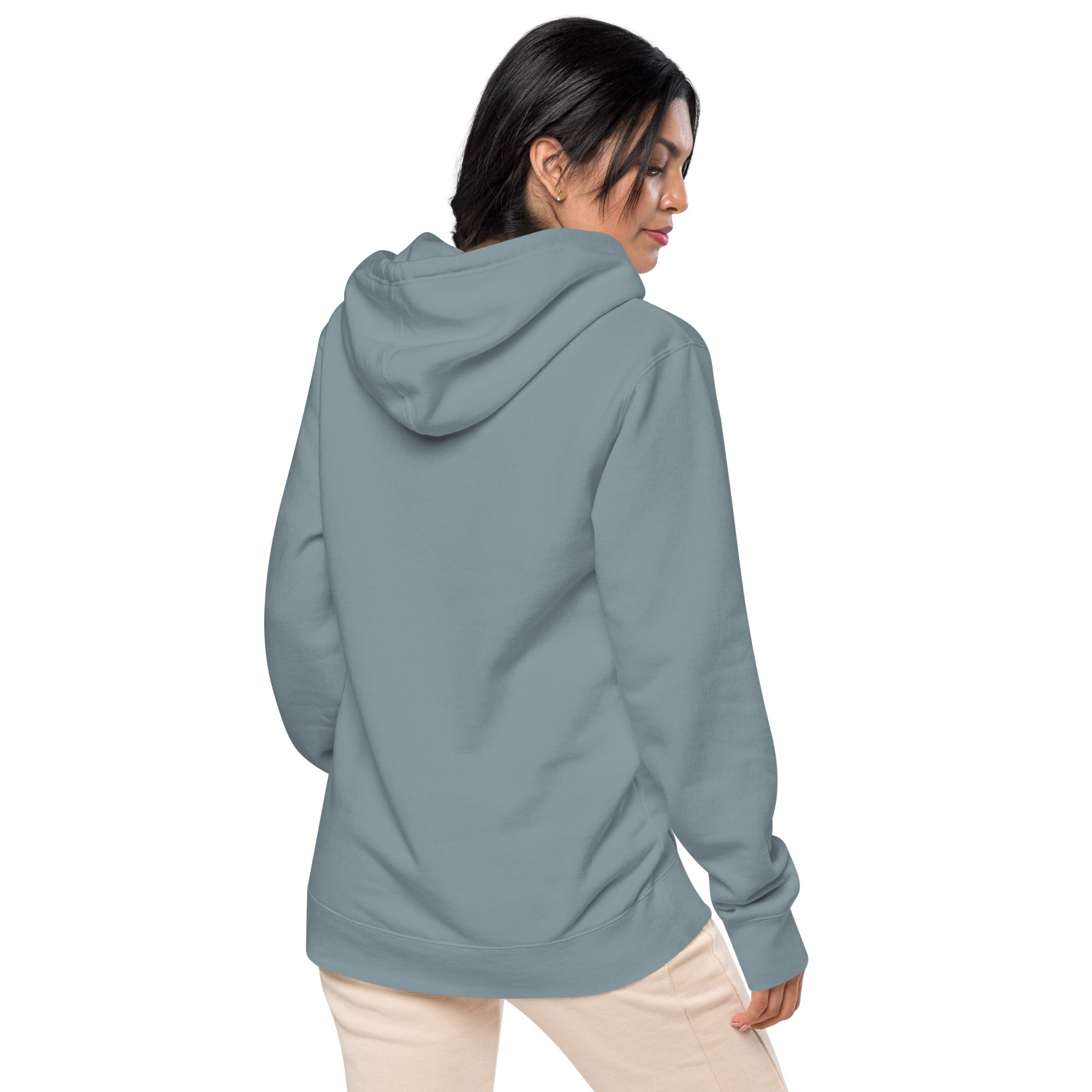 Logo Unisex pigment-dyed hoodie