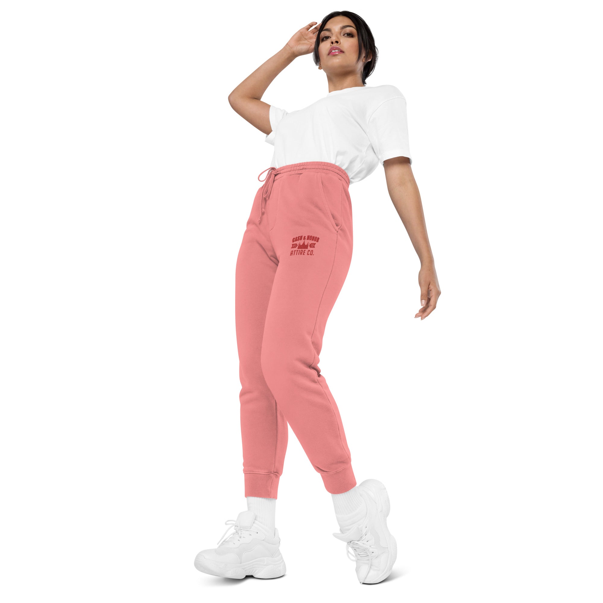 Logo Unisex pigment-dyed sweatpants