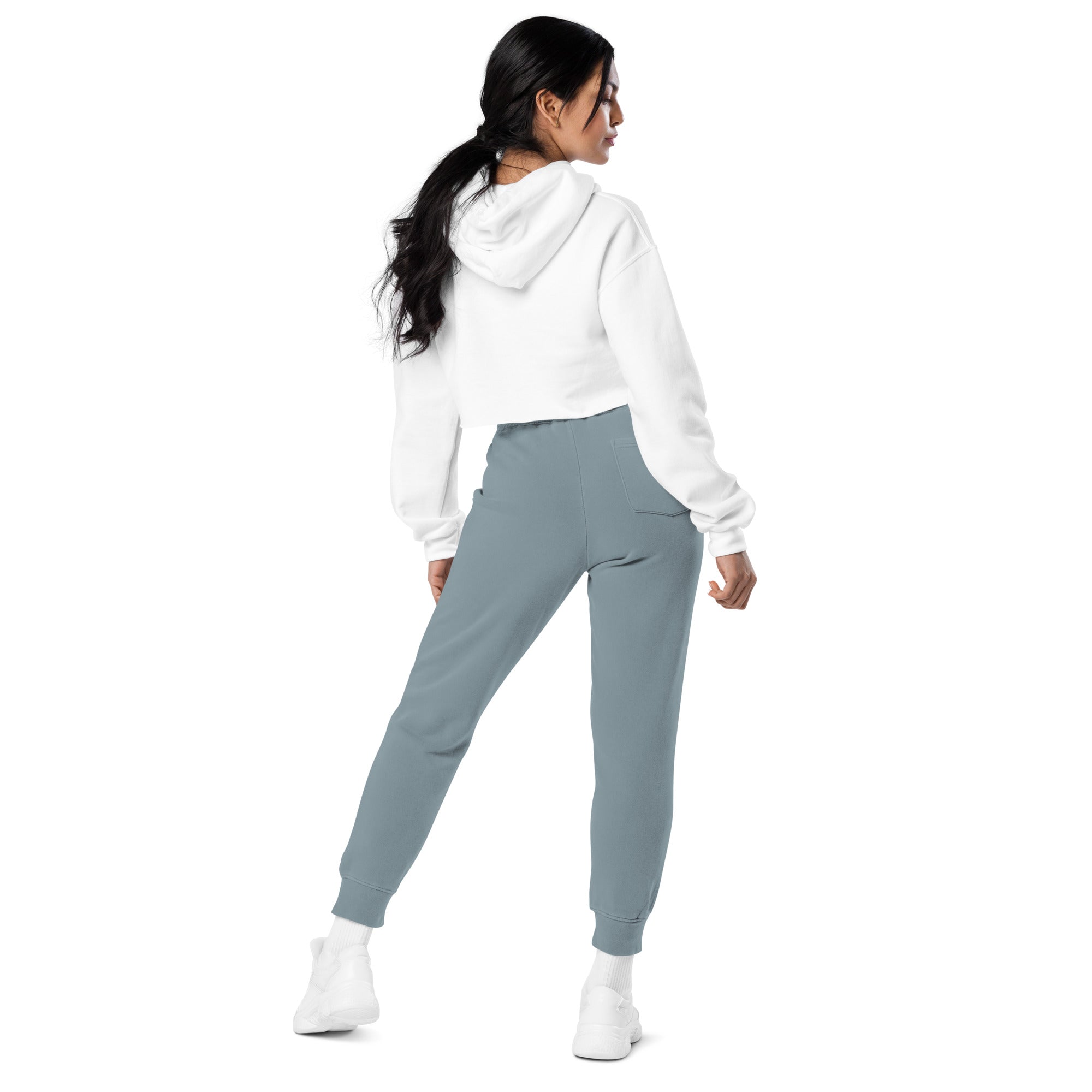 Logo Unisex pigment-dyed sweatpants