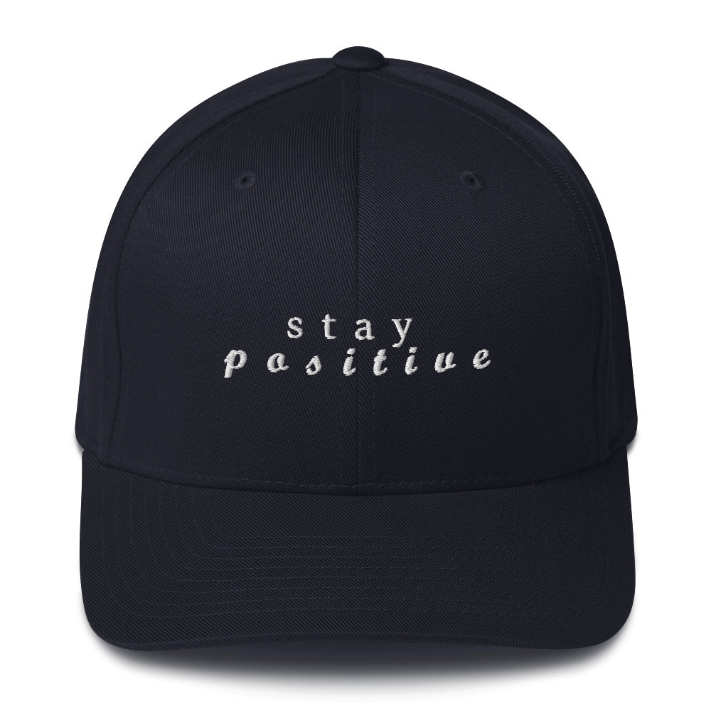 Stay Positive Twill Cap