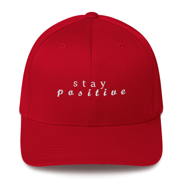 Stay Positive Twill Cap